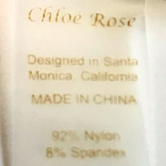 Chloe Rose Triangle Top String Bikini, XS (00-0) - Picture 12 of 14